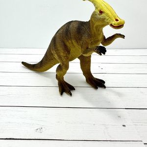 Parasaurolophus Dinosaur Figure @2000 Made in China 1072-P7 6" tall